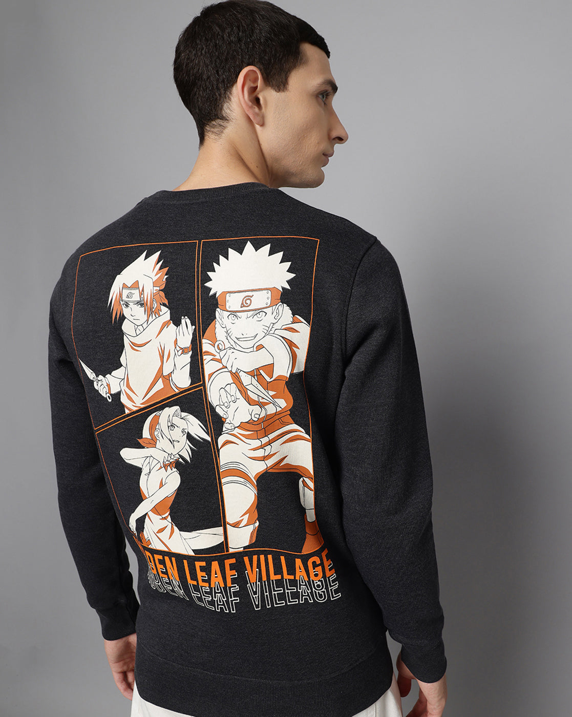 Naruto Hidden Leaf Village Sweatshirt Men