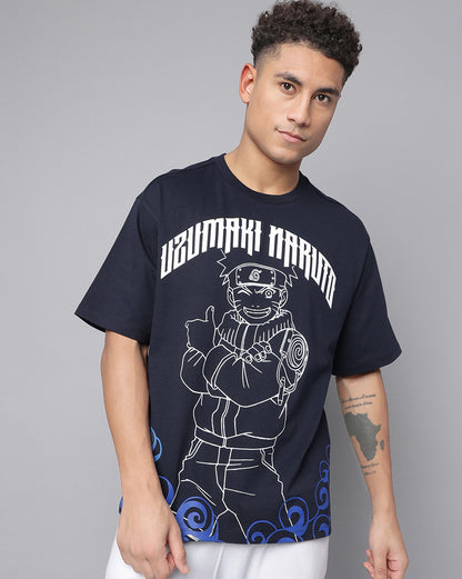 Naruto Oversized Tshirt For Men