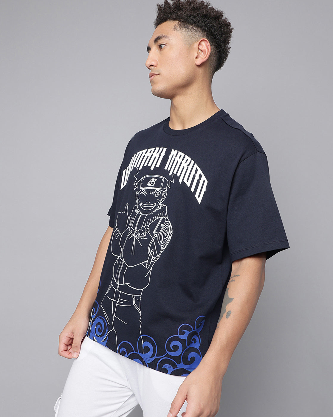 Naruto Oversized Tshirt For Men