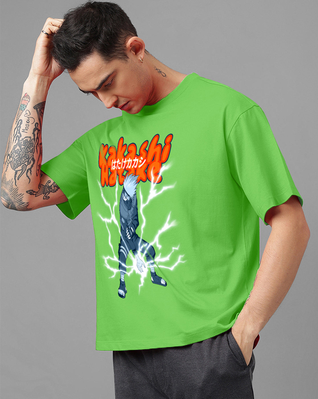 Naruto Oversized Tshirt For Men