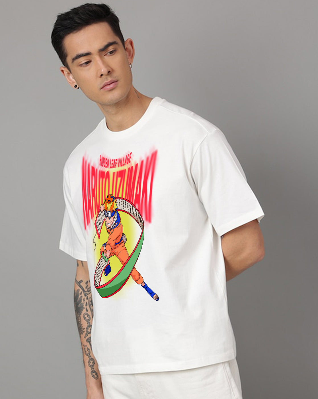 Naruto Oversized Tshirt For Men