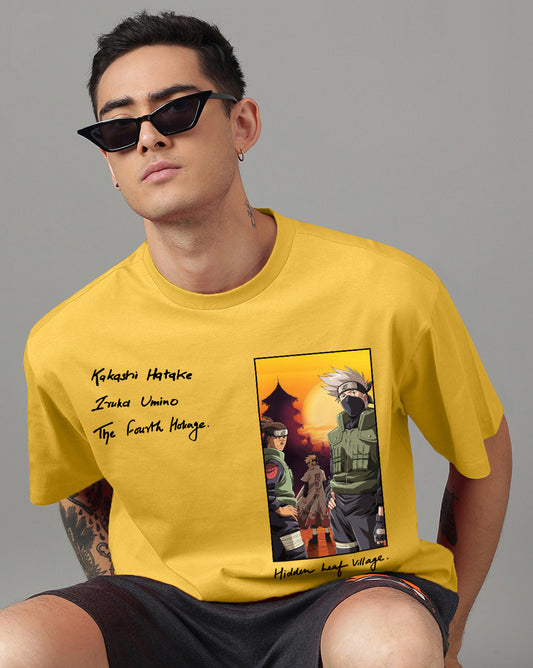 Naruto Oversized Tshirt For Men