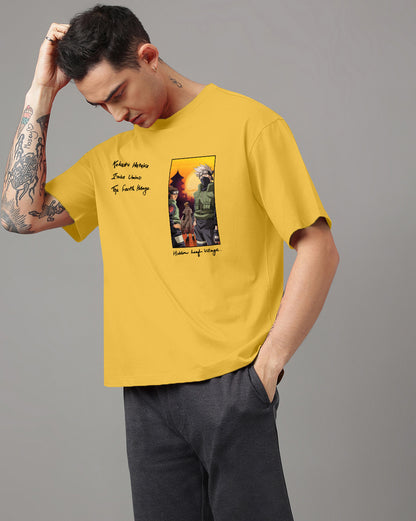 Naruto Oversized Tshirt For Men