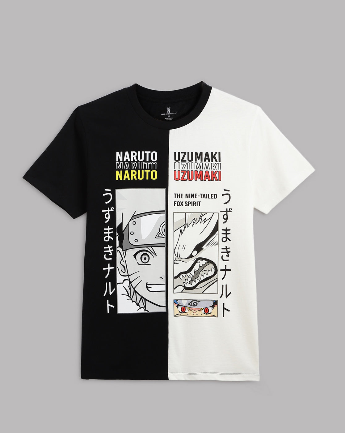 Naruto Printed Regular Fit Tshirt For Men