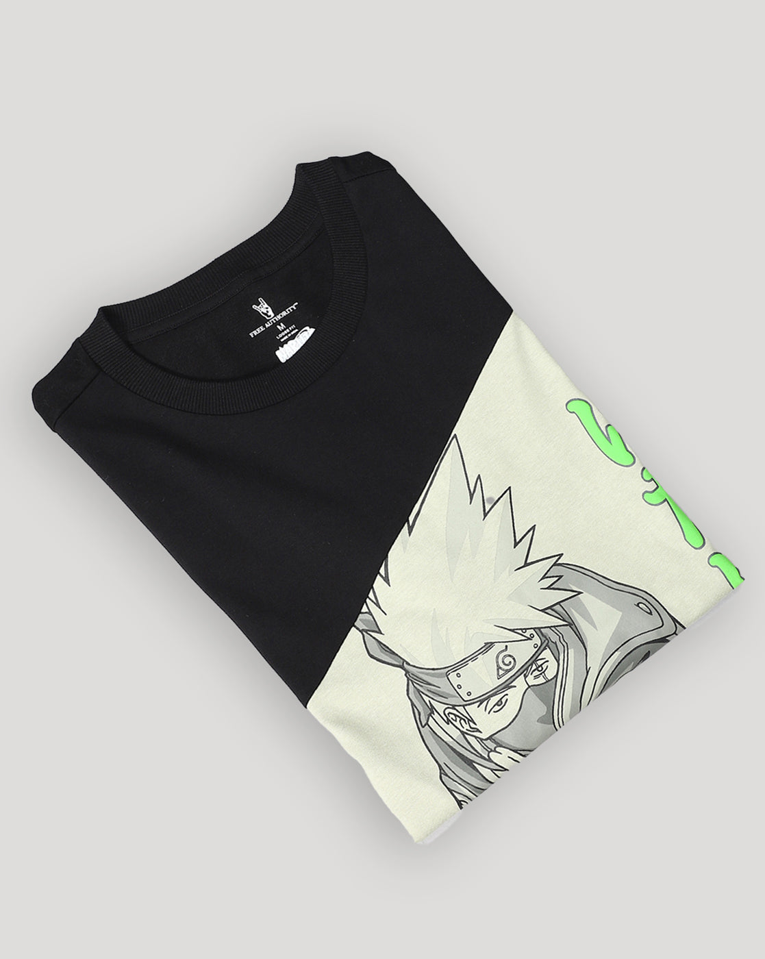 Naruto Printed Oversized Tshirt For Men