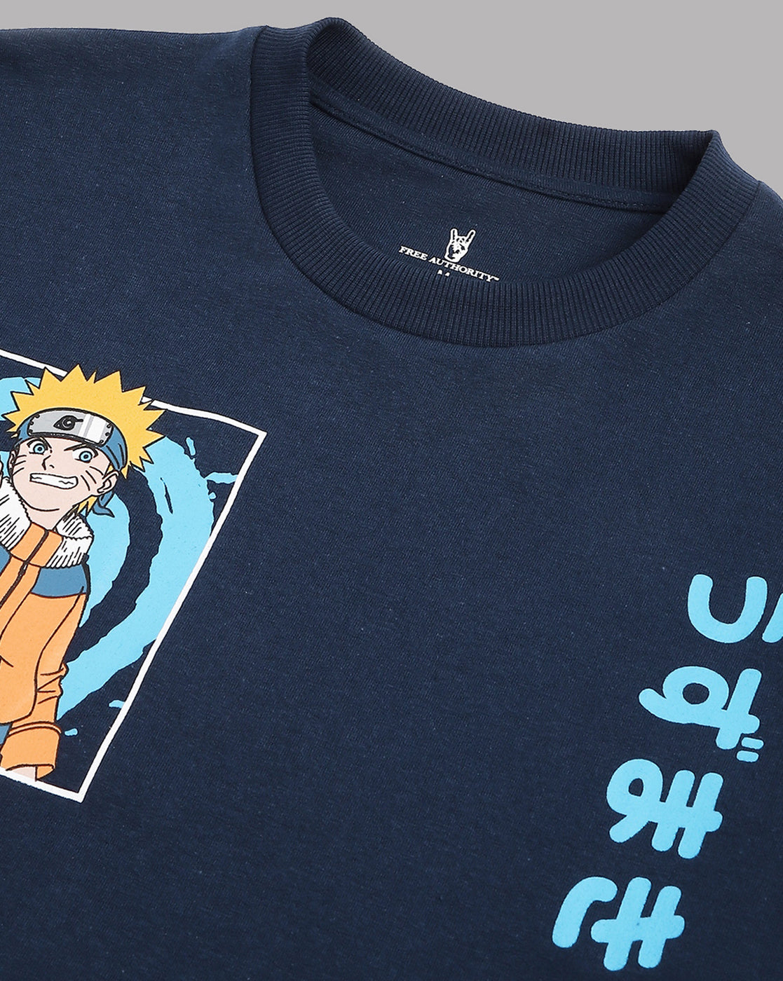 Naruto Printed Full Sleeves Tshirt For Men