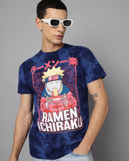 Naruto Printed Regular Fit Tshirt For Men