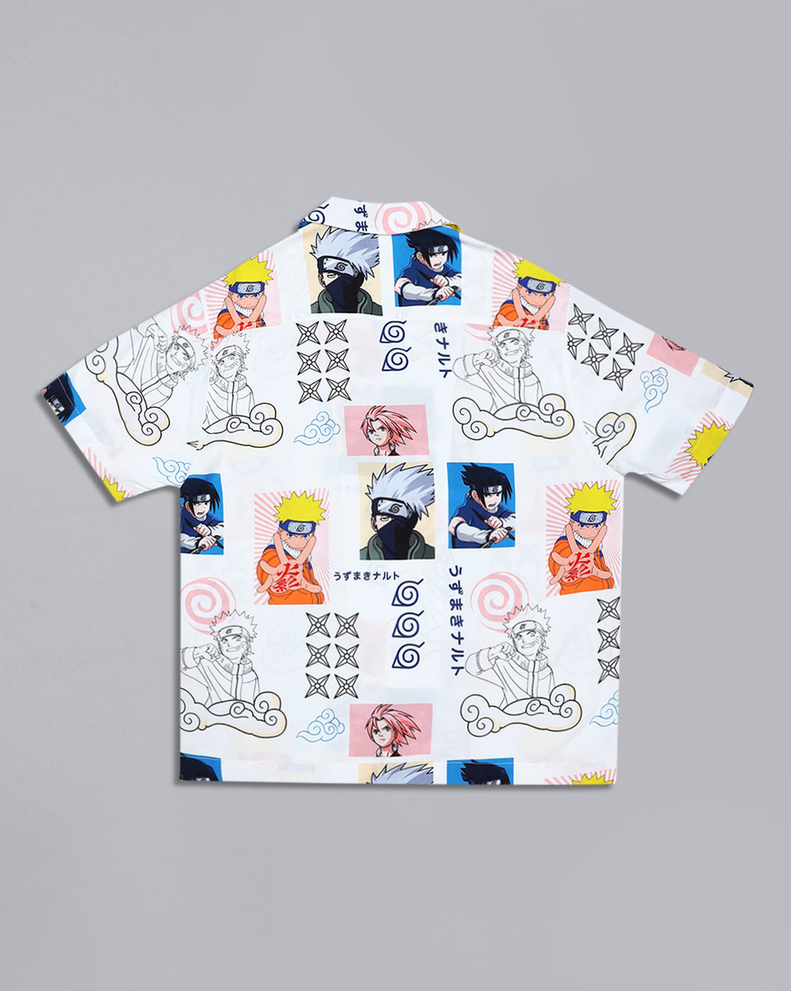 Naruto Printed Regular Fit Shirt For Men