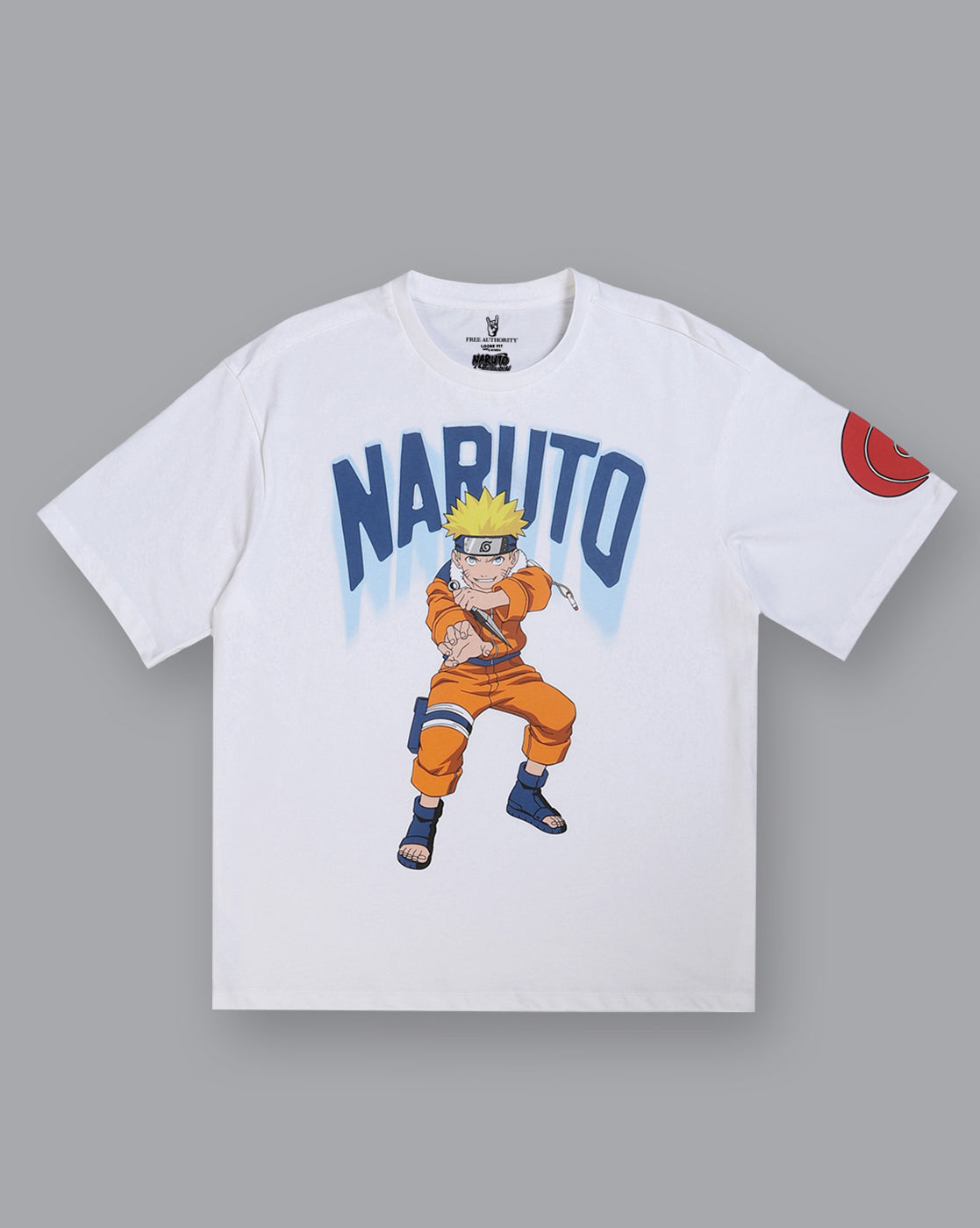 Naruto Printed Oversize Tshirt For Men