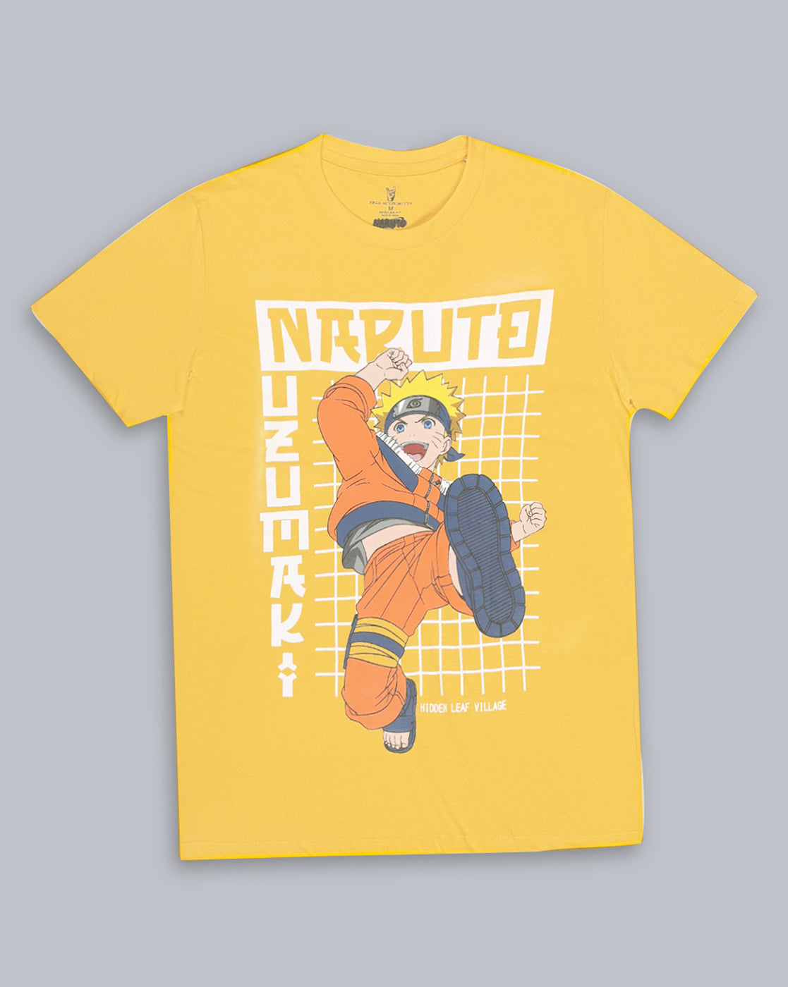 Naruto Printed Regular Fit Tshirt For Men