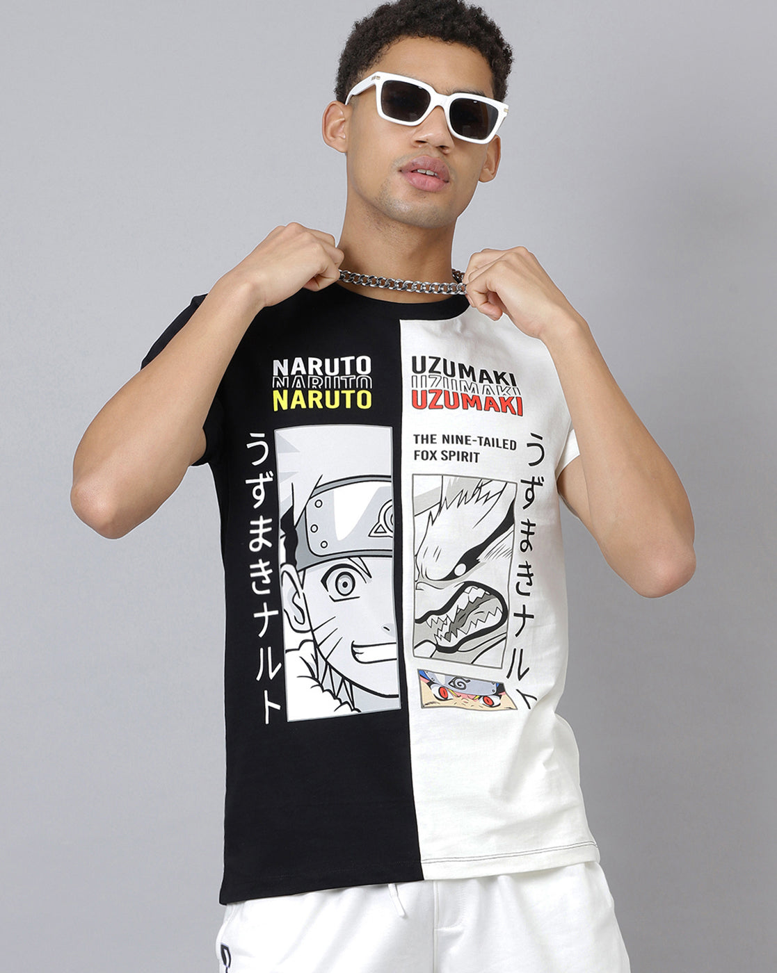 Naruto Regular Fit Tshirt Men