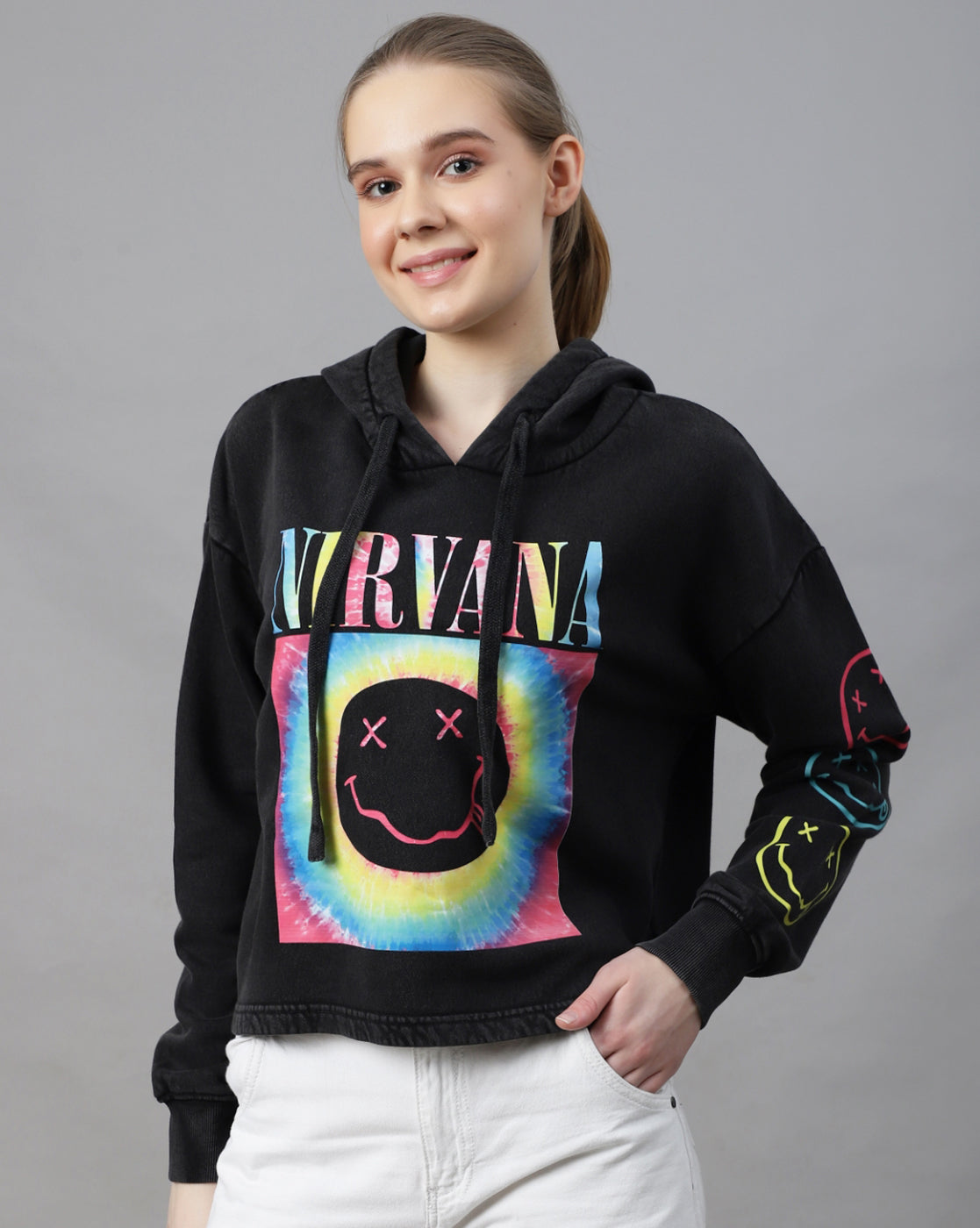 Nirvana Oversized Hoodie Women