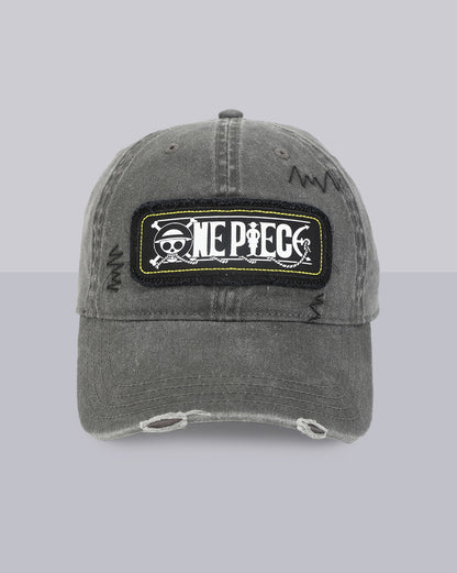 One Piece Grey Cap