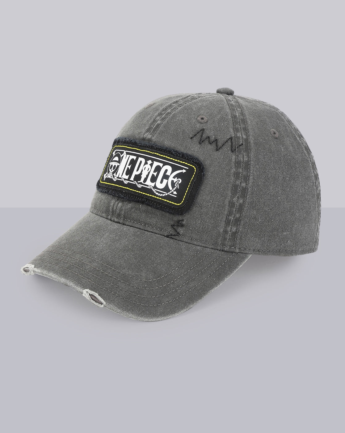 One Piece Grey Cap