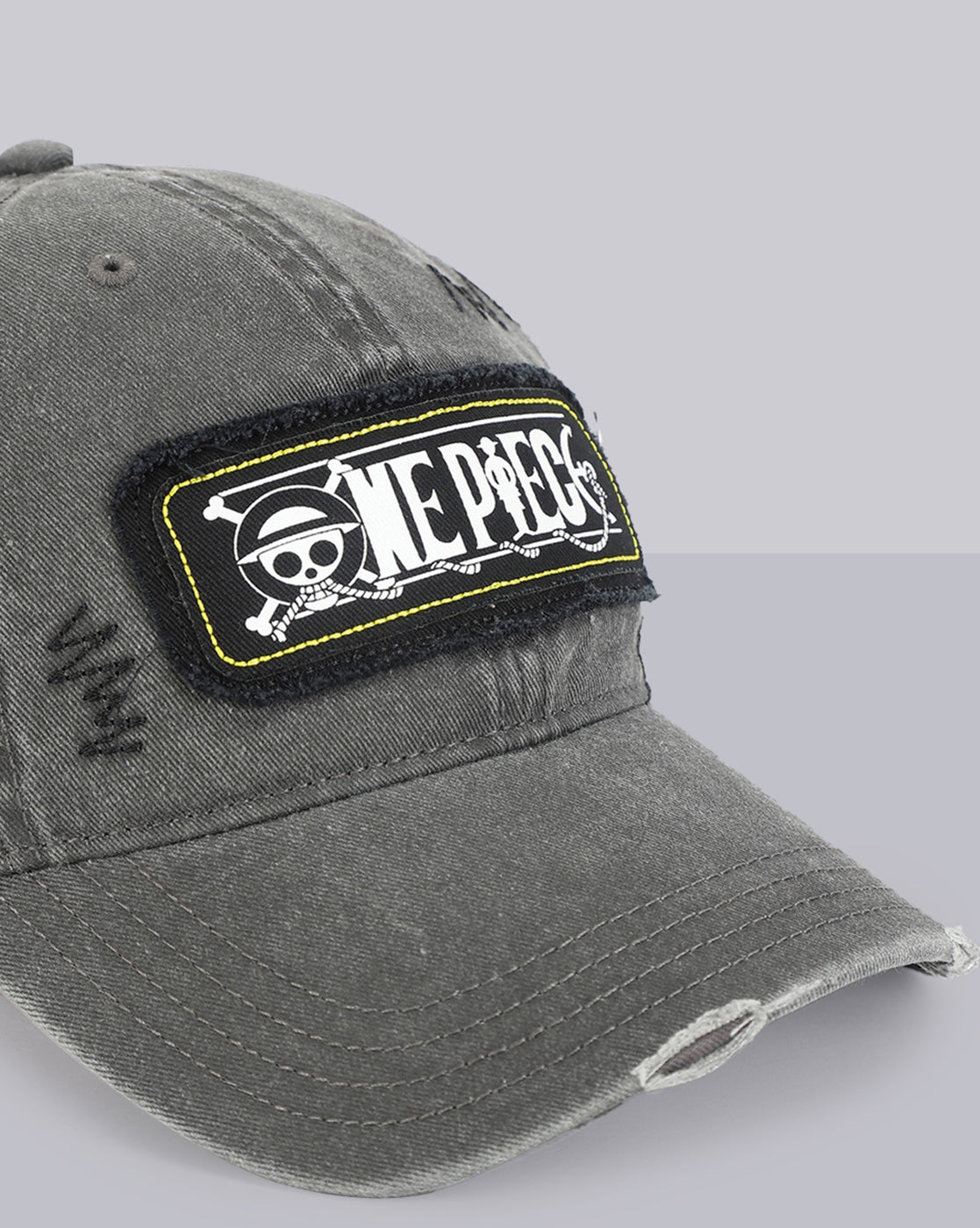 One Piece Grey Cap