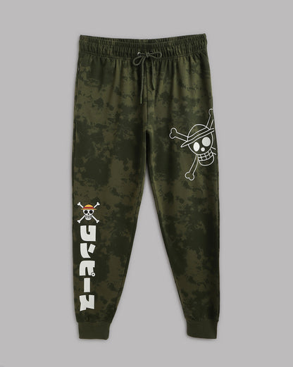 One Piece Printed Regular Fit Jogger For Men