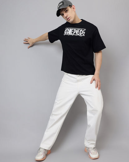 One Piece Printed oversized Tshirt For Men