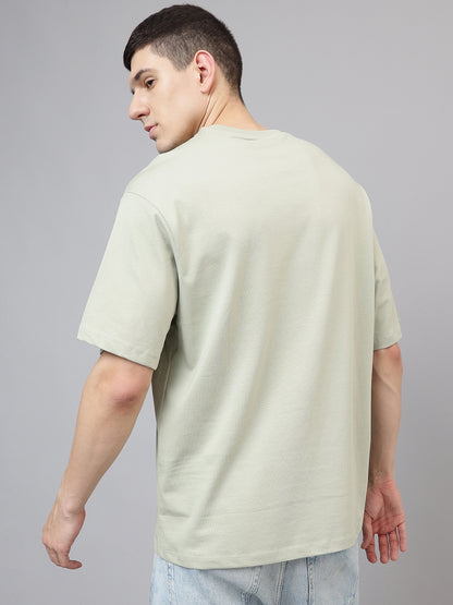 One Piece Printed oversized Tshirt For Men