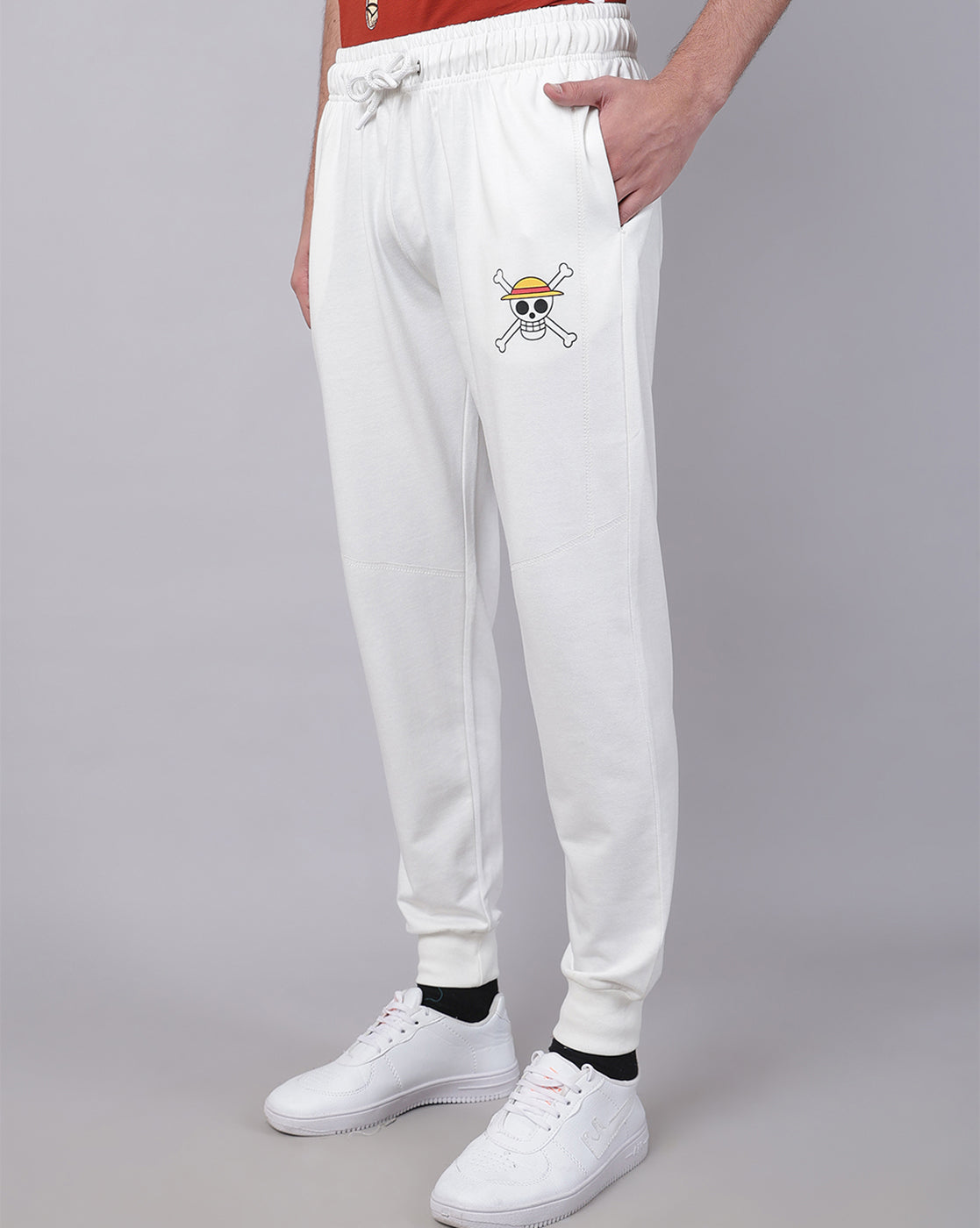 One Piece Printed Regular Fit Jogger For Men