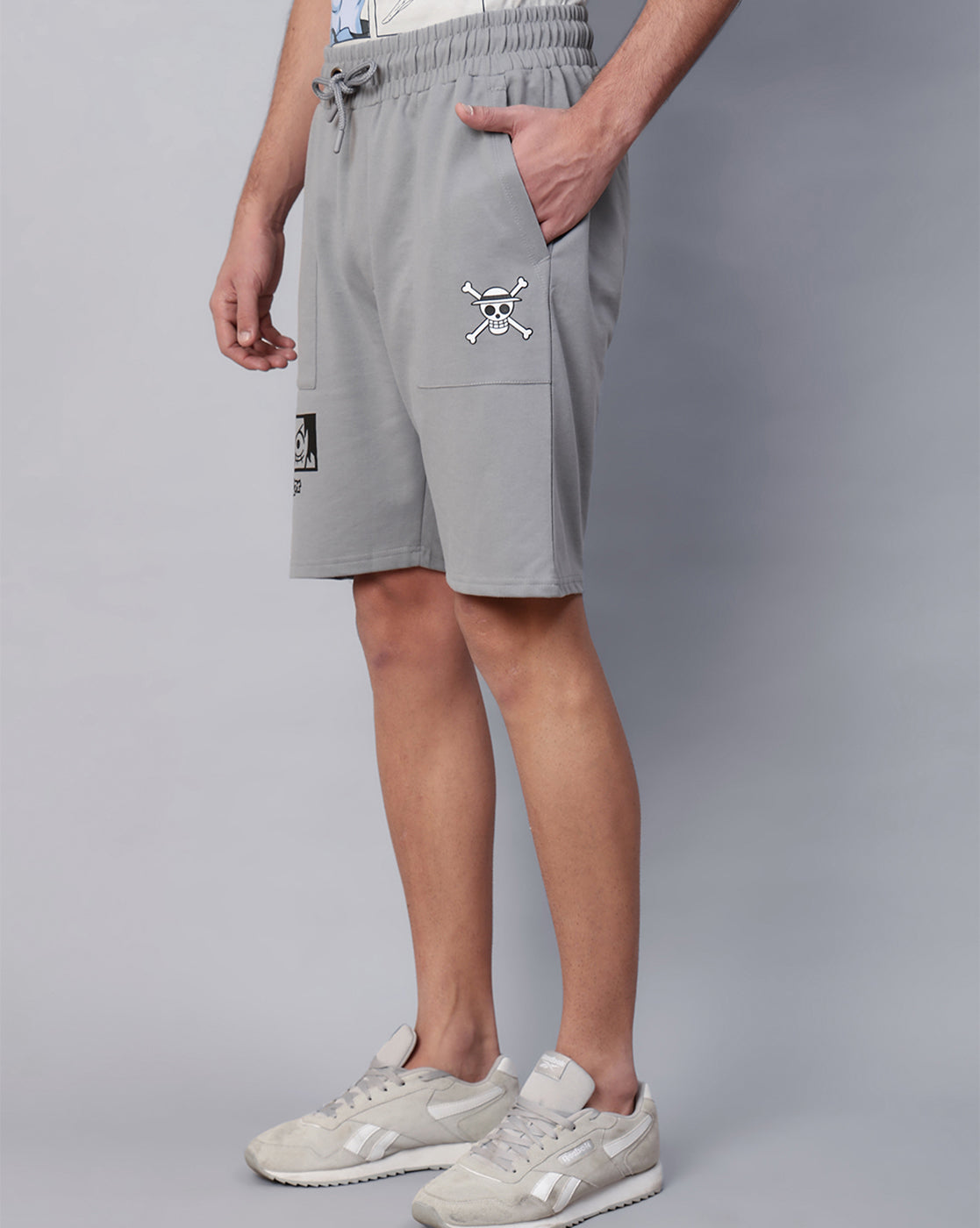 One Piece Printed Regular Fit Shorts For Men