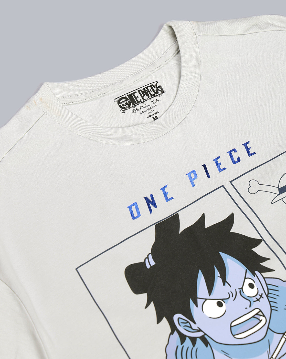 One Piece Printed Oversized Tshirt For Men