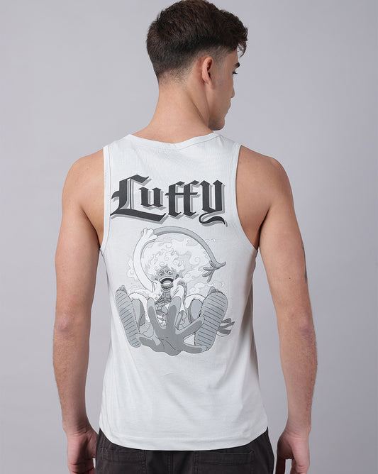 Luffy Printed Regular Fit Vest For Men