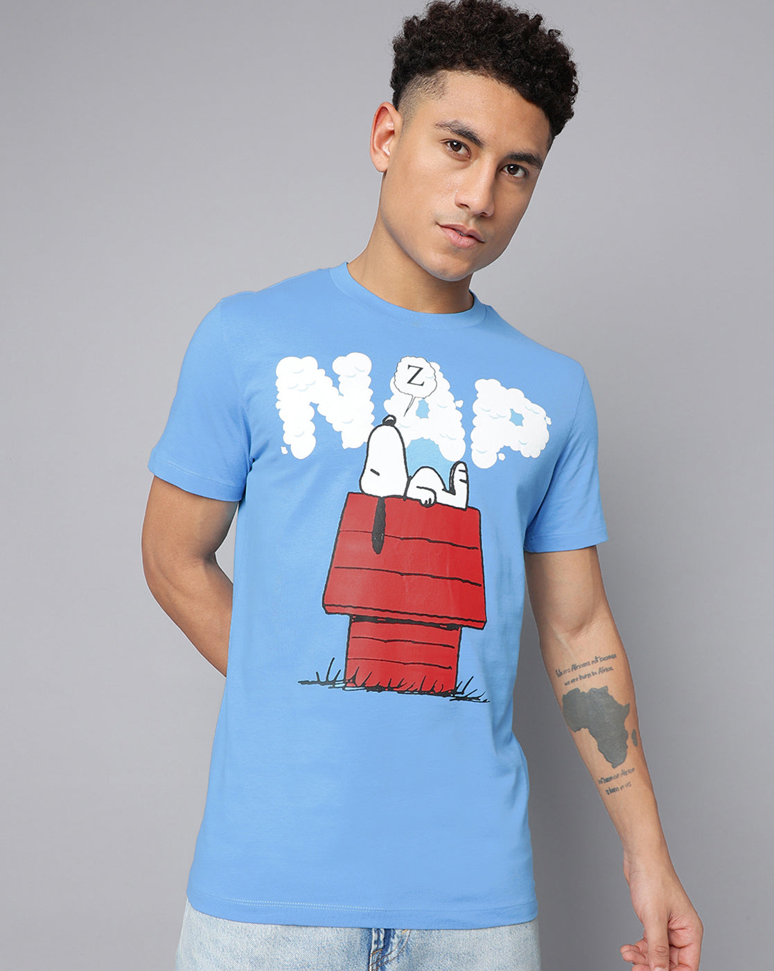 Peanuts Printed Tshirt For Men