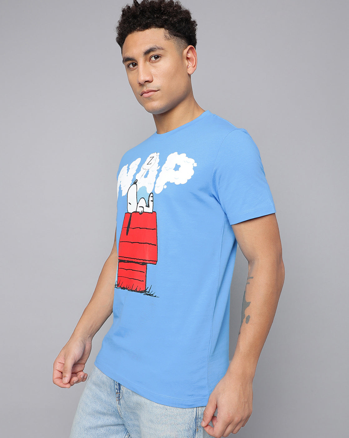 Peanuts Printed Tshirt For Men