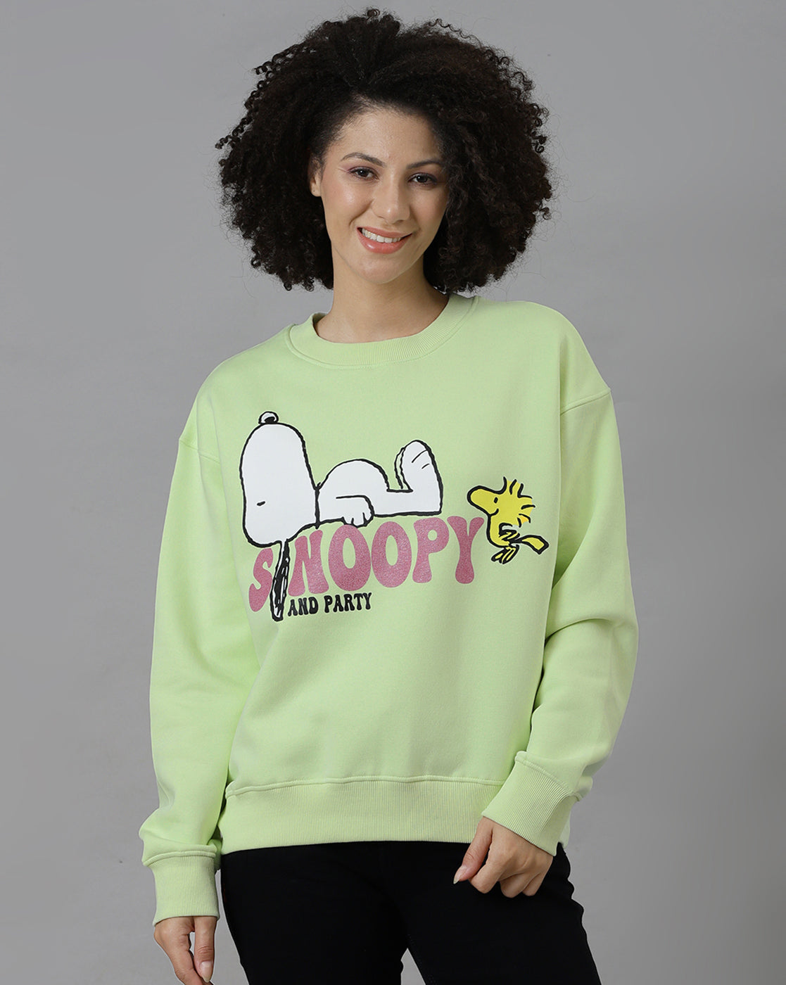 Snoopy Relaxed Fit Sweatshirt Women