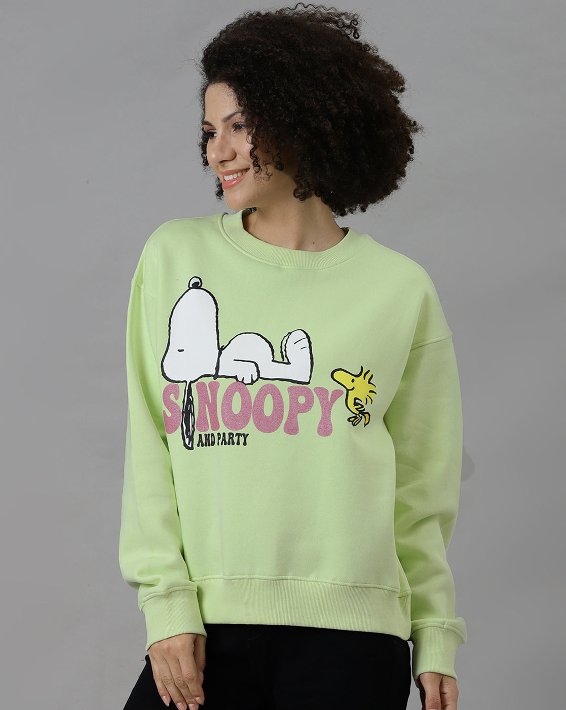 Snoopy Relaxed Fit Sweatshirt Women