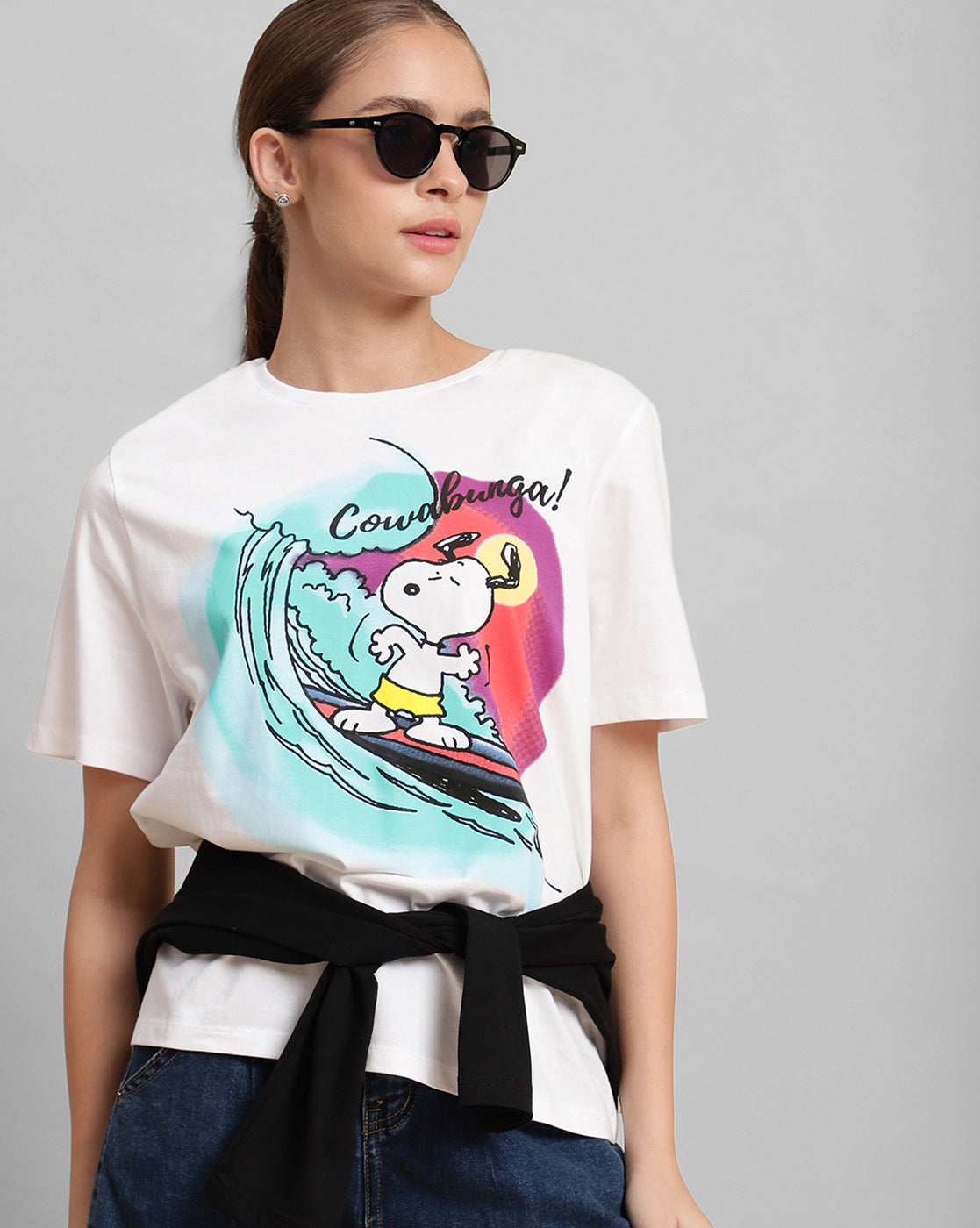 Peanuts Relaxed Fit Tshirt For Women