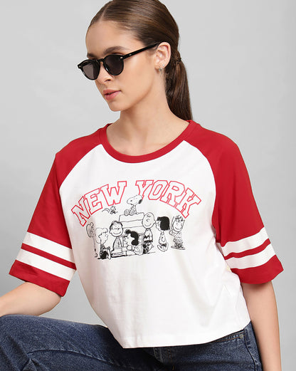 Peanuts Oversized Tshirt For Women