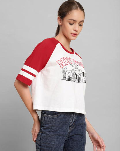 Peanuts Oversized Tshirt For Women