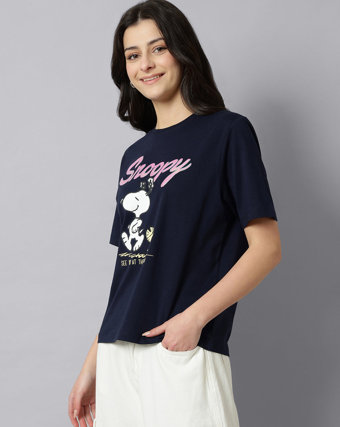 Peanuts Regular Fit Tshirt Women