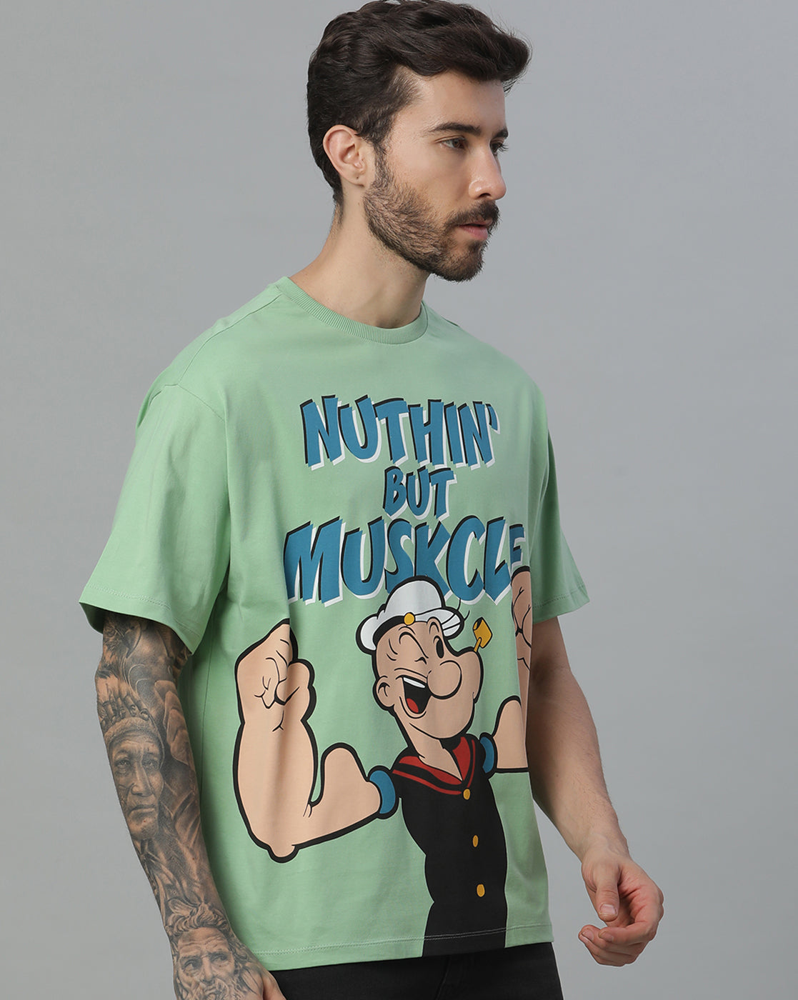 Popeye Oversized Tshirt For Men