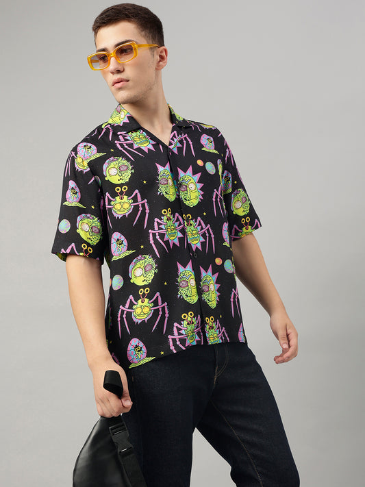 Rick & Morty Regular Fit Shirt For Men