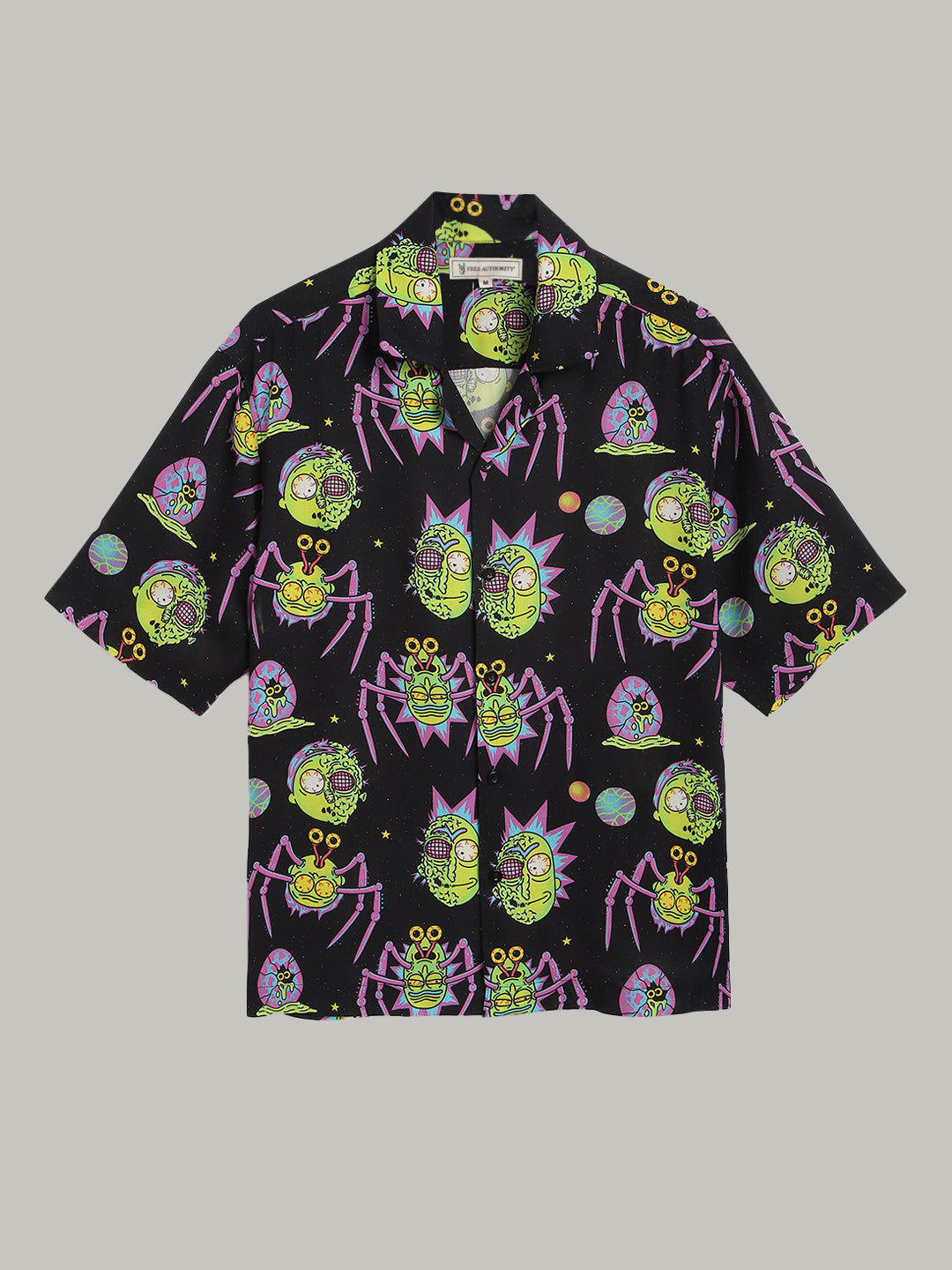 Rick & Morty Regular Fit Shirt For Men