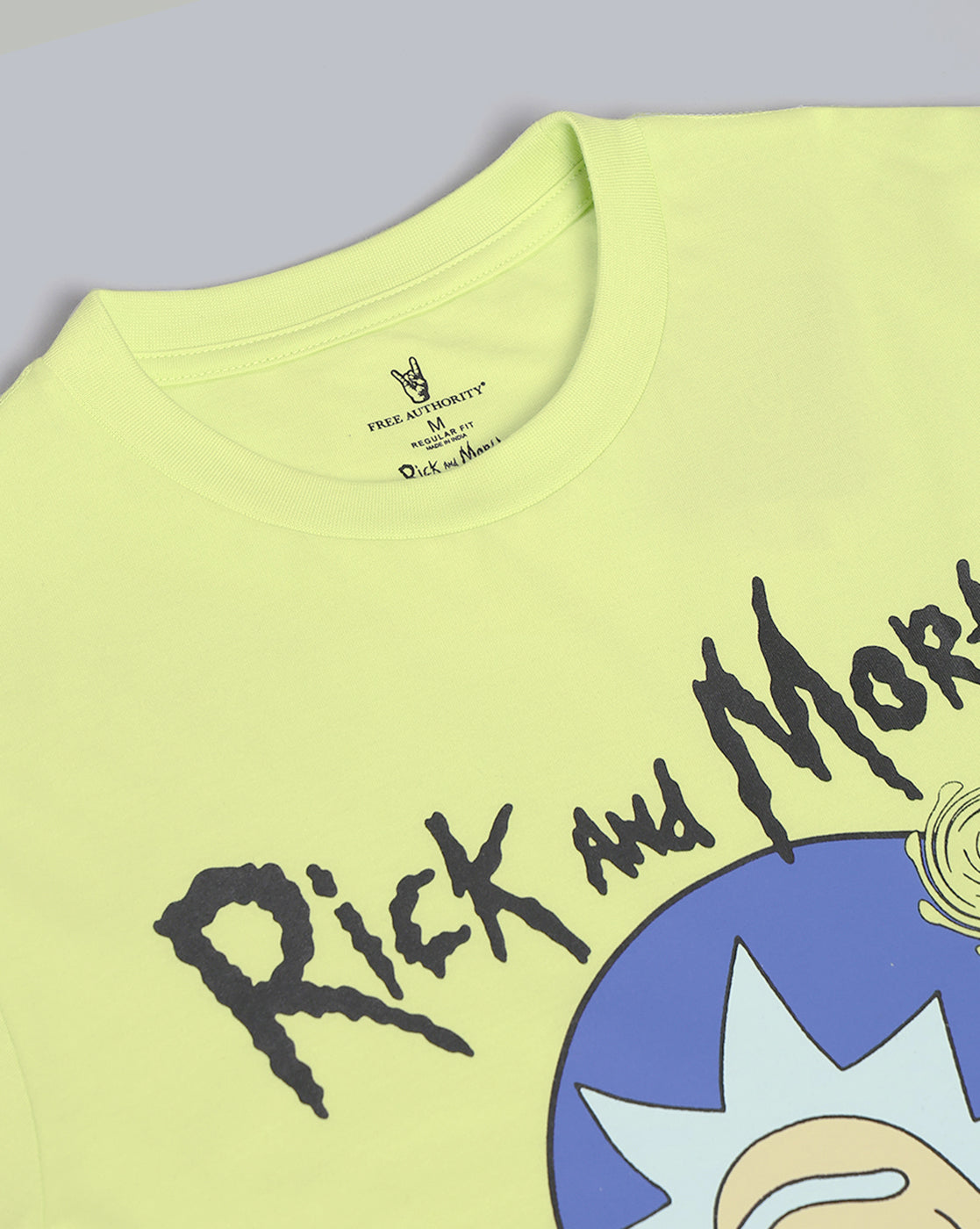 Rick & Morty Printed Regular Fit Tshirt For Men