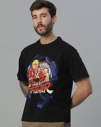 Street Fighter Oversized Tshirt For Men