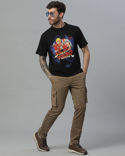 Street Fighter Oversized Tshirt For Men