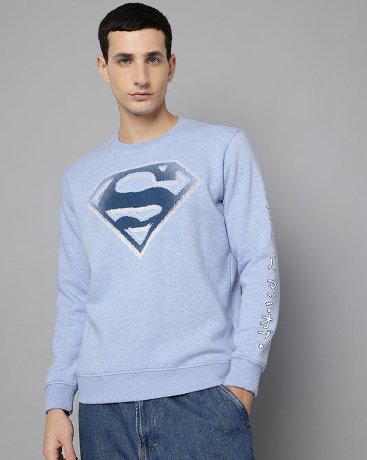 Superman Symbol Regular Fit Sweatshirt Men