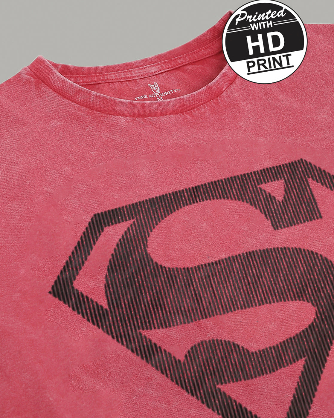 Superman Printed Regular Fit Tshirt For Men