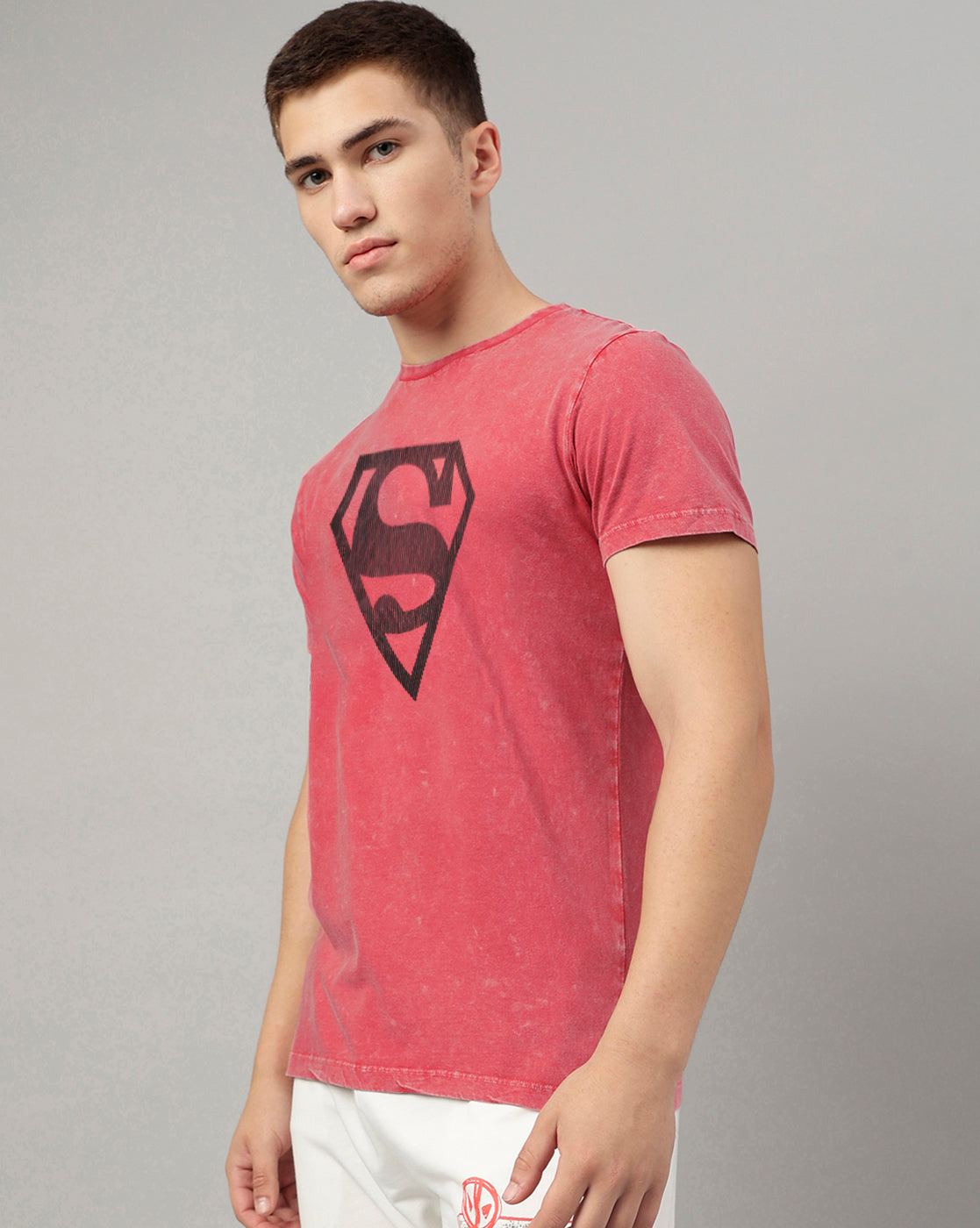 Superman Printed Regular Fit Tshirt For Men