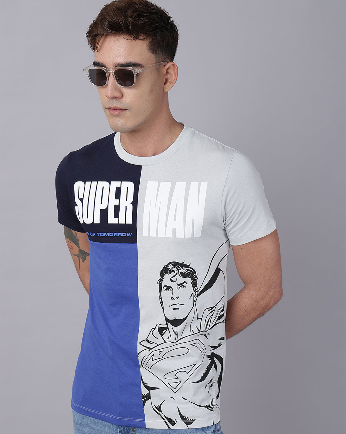 Superman Regular Fit Tshirt Men