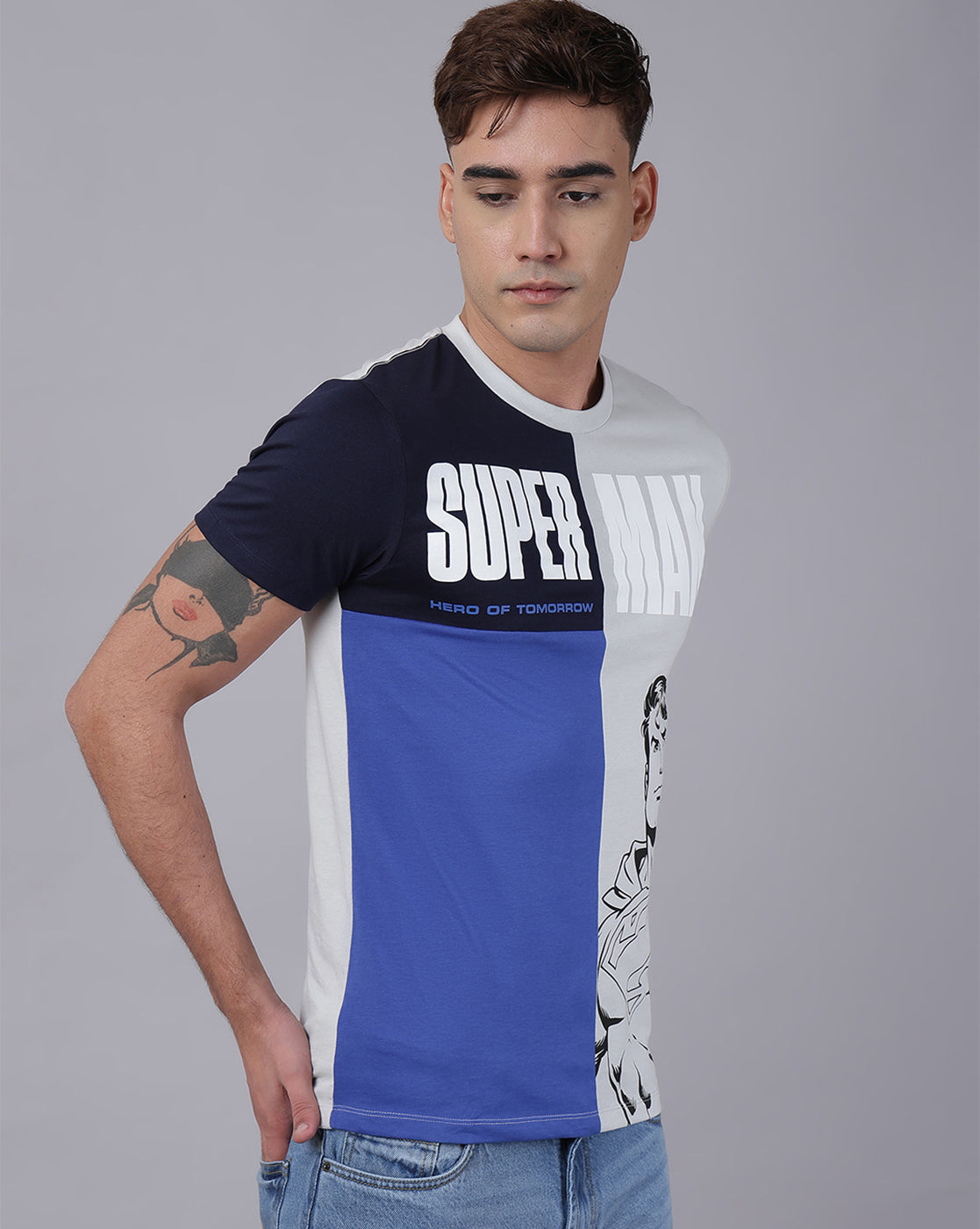 Superman Regular Fit Tshirt Men