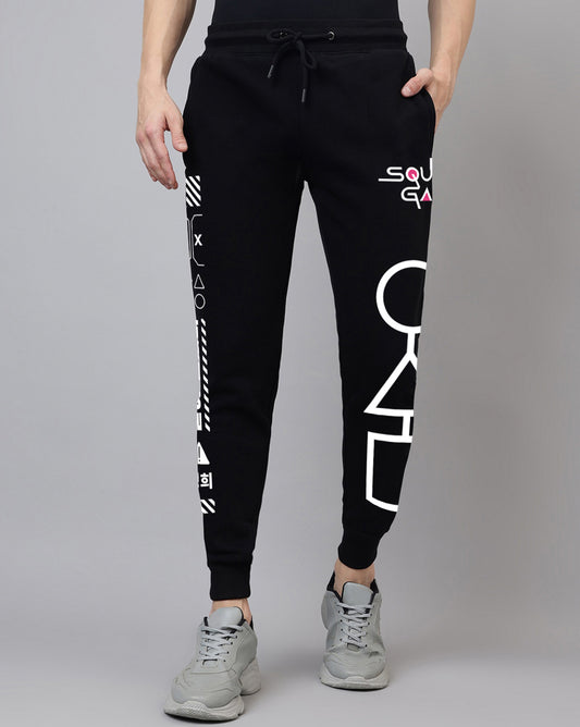 Squid Games Printed Regular Fit Jogger For Men