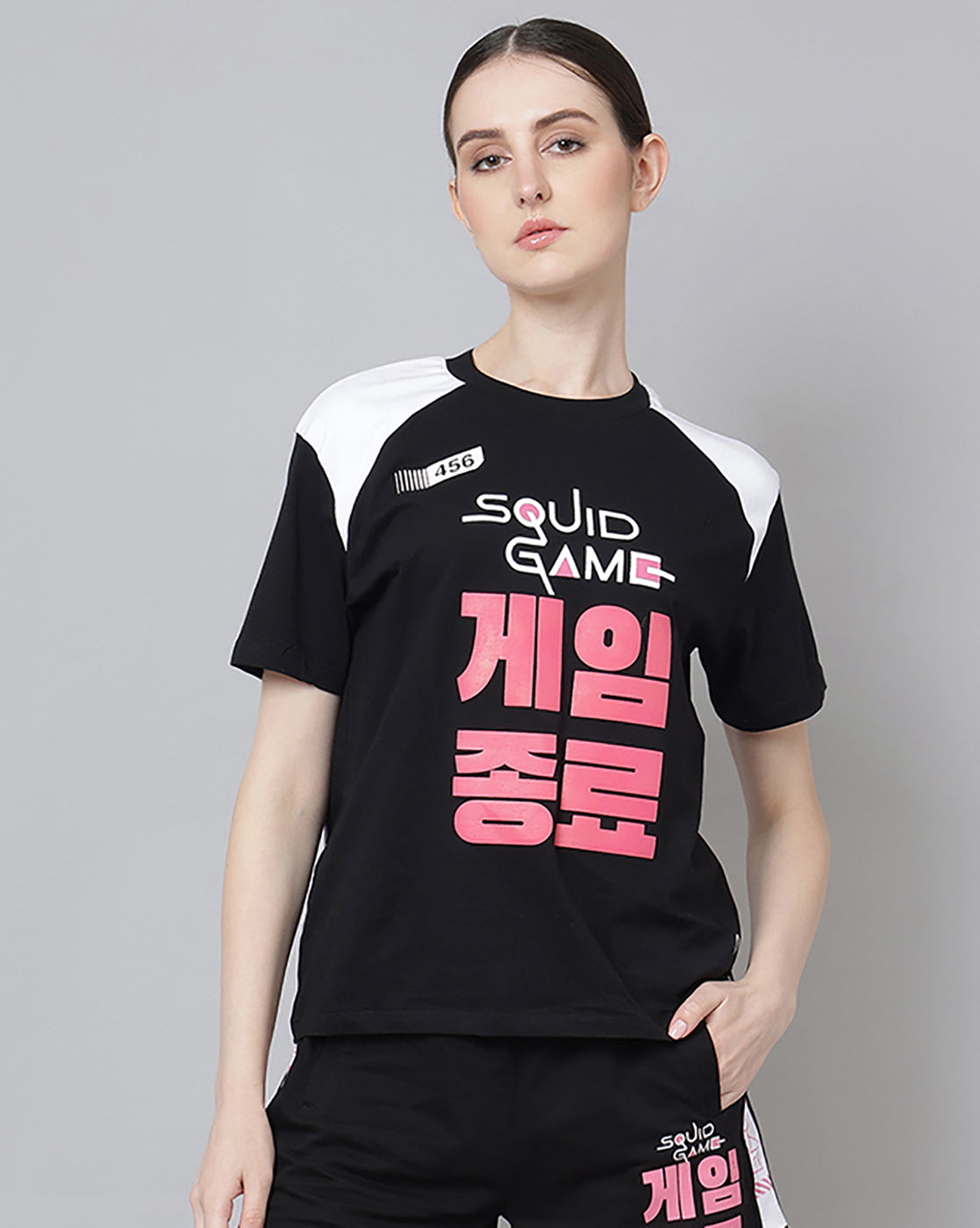 Squid game Printed Regular Tshirt For Women