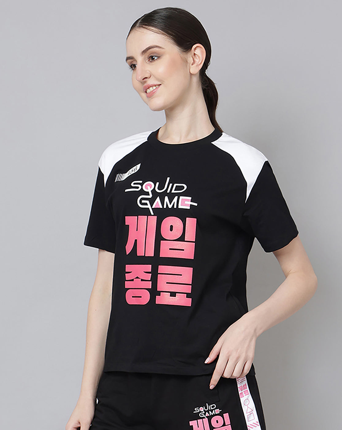 Squid game Printed Regular Tshirt For Women