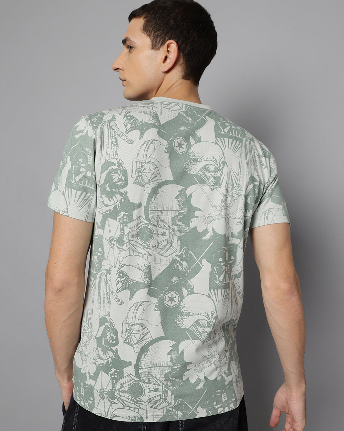 Star Wars Printed Regular Fit Tshirt For Men