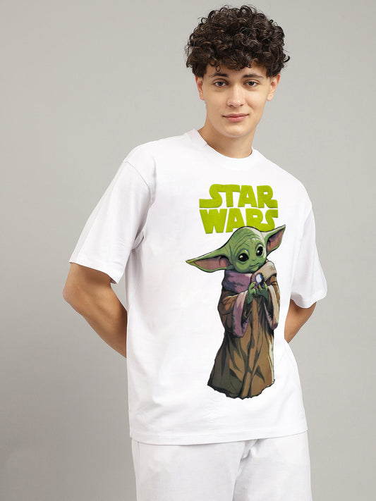 Star Wars Ep- Ix Printed Regular Fit Tshirt For Men